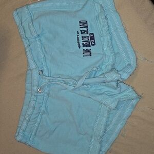 LBI turquoise shorts